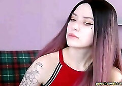 Enticing Asian Babe Seducing With Classy Look