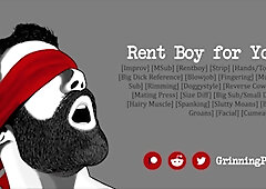 [Gay Audio] Your Muscled Rent Guy Makes Your Desires Come True
