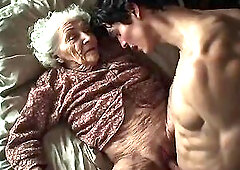 80 year old granny enjoys eighteen year old hard shlong - Hunk voice roleplay audio AI Generated