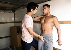 Public interracial with Kaleb Stryker and Beaux Banks