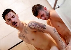 Wet and Willing Young Lads' Sudsy Fun