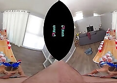 Serena Avary is in the mood to suck dick and have sex until she cums, in VR