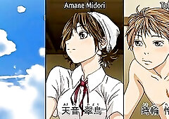 Tayu 1 - Breasty manga honey screams as the rigid jock enters her for 1st time