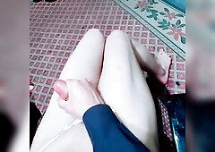 cute teen femboy masturbation