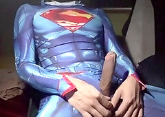 Asian superhero indulges in a steamy encounter with a sex toy