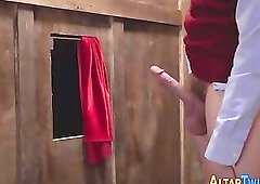 Mature gay sucked off by masseur twink