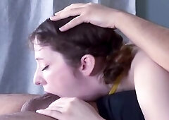 Gorgeous Greek Cutie Gives Carnal Deepthroat Oral Until U Cum Down Her Mouth