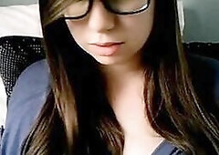 Italian girl flashing puffy nipples