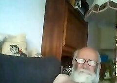 grandpa show on webcam
