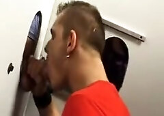 COCKS IIN ABUNDANCE AT THE GLORY FUCK-HOLE - THEY SOAKED ME IN MOLTEN GUY CUUM!