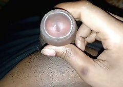 Black stretch pants mastrubation