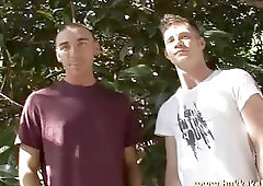 Hot Guy Jizzed In Gangbang