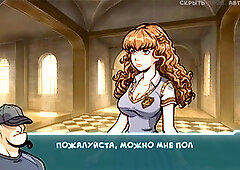 April O'Neil gets adventurous at the glory hole with some smooching