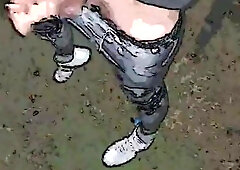 Slutboyben CAM4 Outdoor Cruising joy at NIGHT