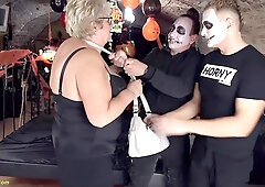 Bbw Mature Rough Fucked On Halloween