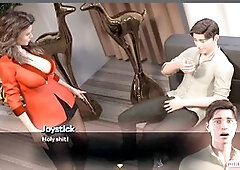 Adult visual novel, animated, cartoon