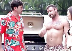 large butt, tiny boobs, large weenie, jizz flow, brunette hair, oral sex, group sex, pornstar, teens, Willow Ryder, Laya Rae - Una excusa para llevars