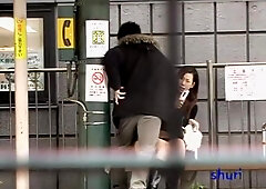 Very quick sharking scene of some adorable perky little beauty