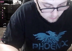 Wank off Jared while live streaming on Chaturbate (good-sized popshot)