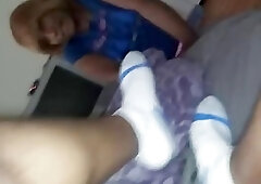 Amateur tranny gives an amazing blowjob to hunk in POV