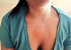 INONDÉE DE SPERME (Giant Creampie) - This guy FILLED me up (No Fucking-rubber)