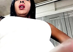 Masturbate my schlong, touch my balls, gulp my milk