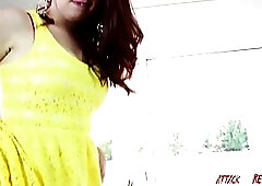 Pretty redhead girl Melody Jordan wants sex tonight