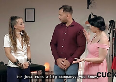 Cuck4k. kinky fun in czech domination bar