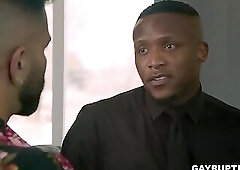 These hunks explore the relationship while exploring themselves