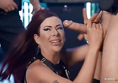 Kai Jaxon, Alexis Fawx And Zane Walker - Wild Slut Gets Spit Roasted And Double Penetrated