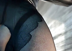 Big assed anal booty fetish slut toyed deep in her ass