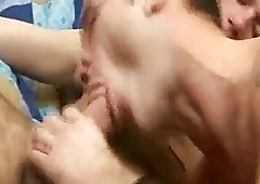 Amateur gay dude tries a hungry one down the ass