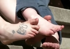 Hottest amateur Foot Fetish xxx video