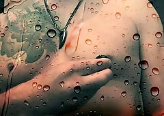 Nipp play with suction cups - Transexual edit