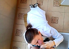 Shameless mature lady exciting porn video