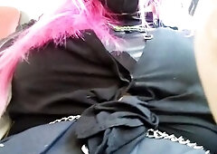 Muestro la concha en el 60 semirapido xd