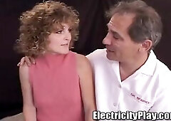 Dr. Sparky doesn't get fan mail from babes. This soggy breasted granny doxy is his 1st official female fan. Dr. Sparky invites Sadie over for a 1