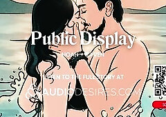 Risky Public Sex with Girlfriend at the Beach - Foreplay & Fingering - ASMR Porn Audio Roleplay Story