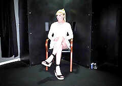 Honey Heston's First Gloryhole Interview, Scene #01