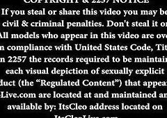 Large Tit Coed Cleo Hooks Up with XXX Legend Sara Jay!