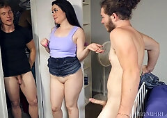 Coming out of closet: My Roommate's A Perv - busty brunette MILF with fake tits Jasmin Jai