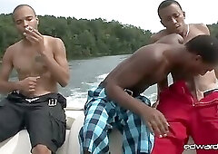 EdwardJames Trap Boyy Lil Rock Xman And Intrigue Go Wild On A Boat