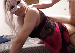 Hawt Mexican Crossdresser Luna Sol Drilled Doggy Position