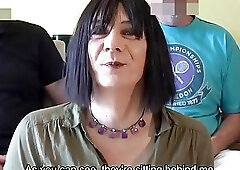 Alexandra s first gang bang