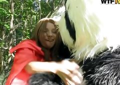 Red Riding Hood And The Big Bad Panda