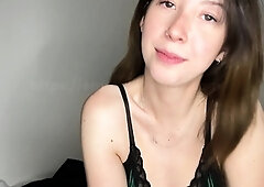 ASMR GF Suck Your Cock, Cum in my Mouth.