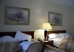 Ebony shemale bombshell fucking a white dude and cums on his ass