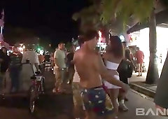 This video gives you the chance to see lots of hoes baring their tits and twats