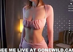 Blonde Teases with Big Tits