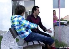 Stranger earns money for sharing his wife